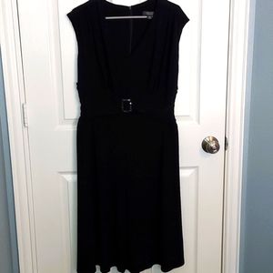 Dress Barn Black Sleeveless Dress Size 14W